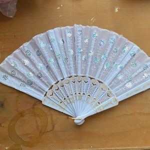 Glitter fan